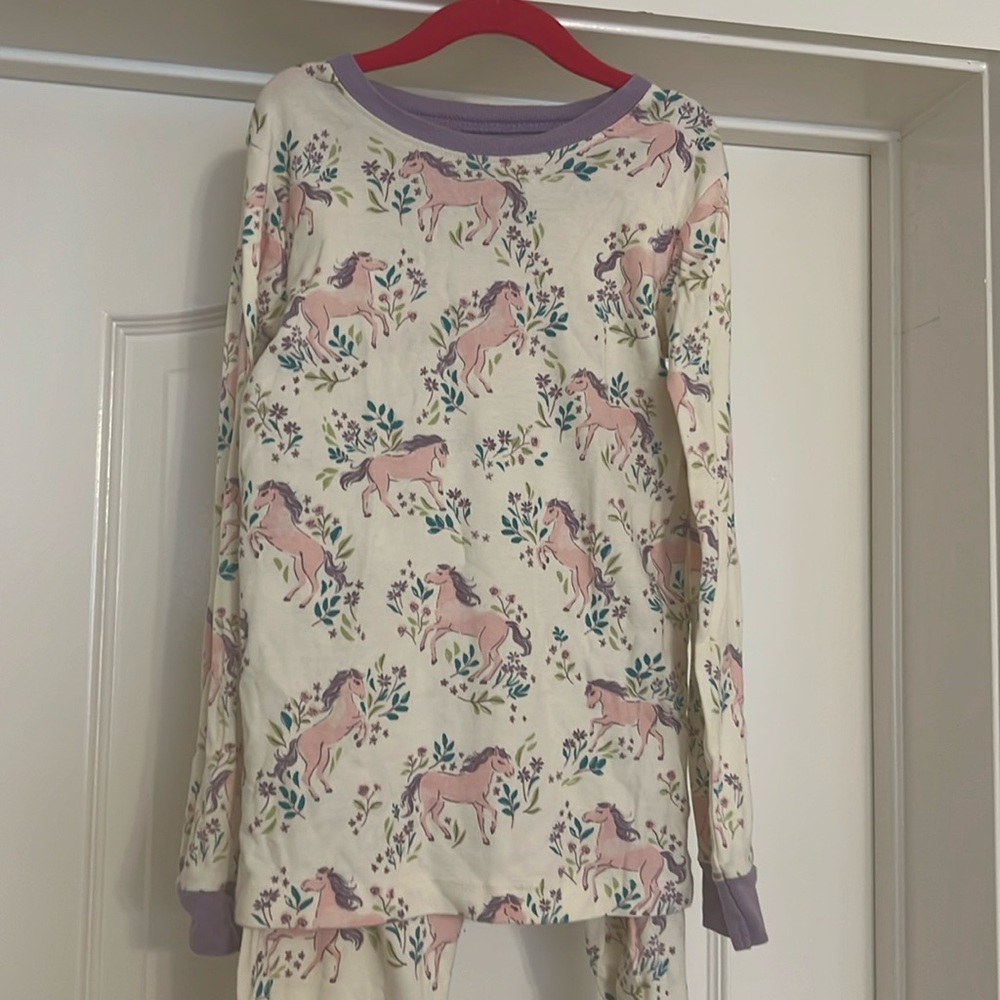 HATLEY
GIRLS IVORY PONY COTTON Pajamas